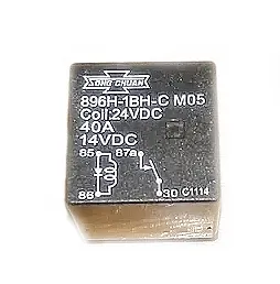 Реле звукого сигнала 896H-1BH-C M05 40А (4 конт.)